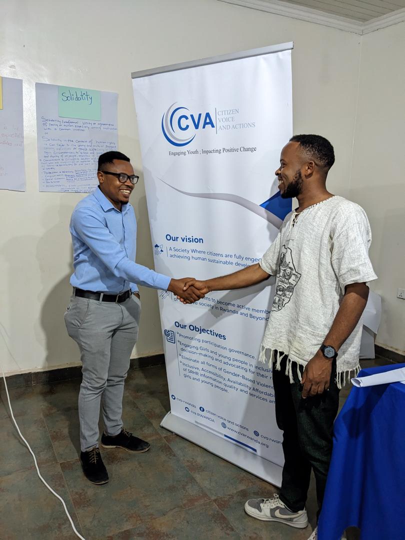 Izampabyoseinno's tweet photo. Glad to speak #GLA3 @CVA_Rwanda Youth play a crucial part in driving societal progress towards peace &justice. They are the ones who will inherit the challenges and opportunities of the future, making it essential 2 involve them in shaping policies and decisions that affect lives https://t.co/Mi1O1leF0M