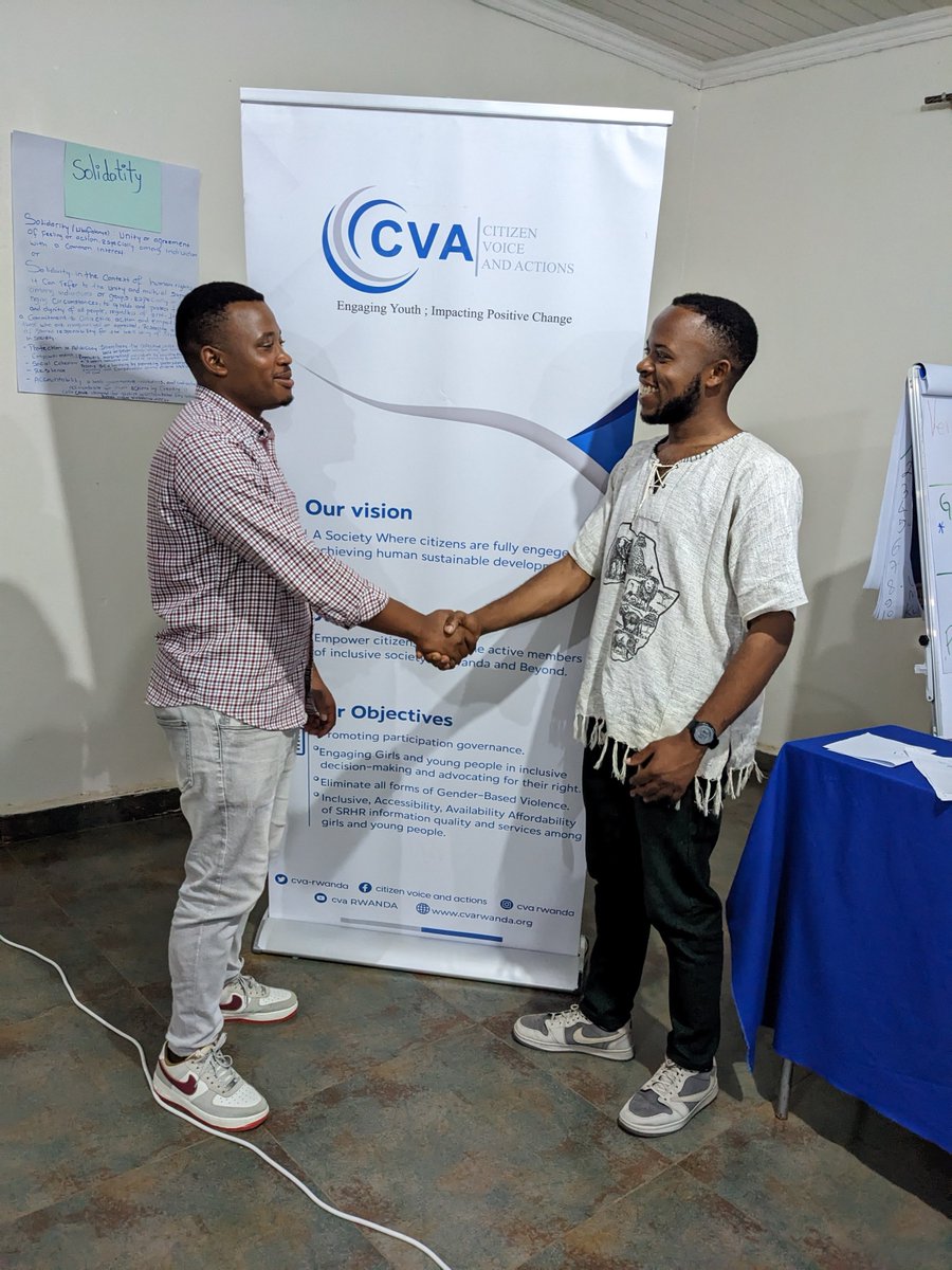 Izampabyoseinno's tweet photo. Glad to speak #GLA3 @CVA_Rwanda Youth play a crucial part in driving societal progress towards peace &justice. They are the ones who will inherit the challenges and opportunities of the future, making it essential 2 involve them in shaping policies and decisions that affect lives https://t.co/Mi1O1leF0M