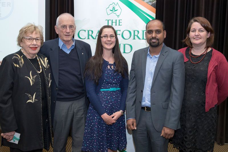 🛑 This is your sign to apply for a Crawford Fund Conference Scholarship! “I still think of my conference scholarship as a pivotal moment in my career and thinking,' says @KathyDibley (far right). Read more and apply 👉 buff.ly/3Q4ZYGQ @ACIARAustralia