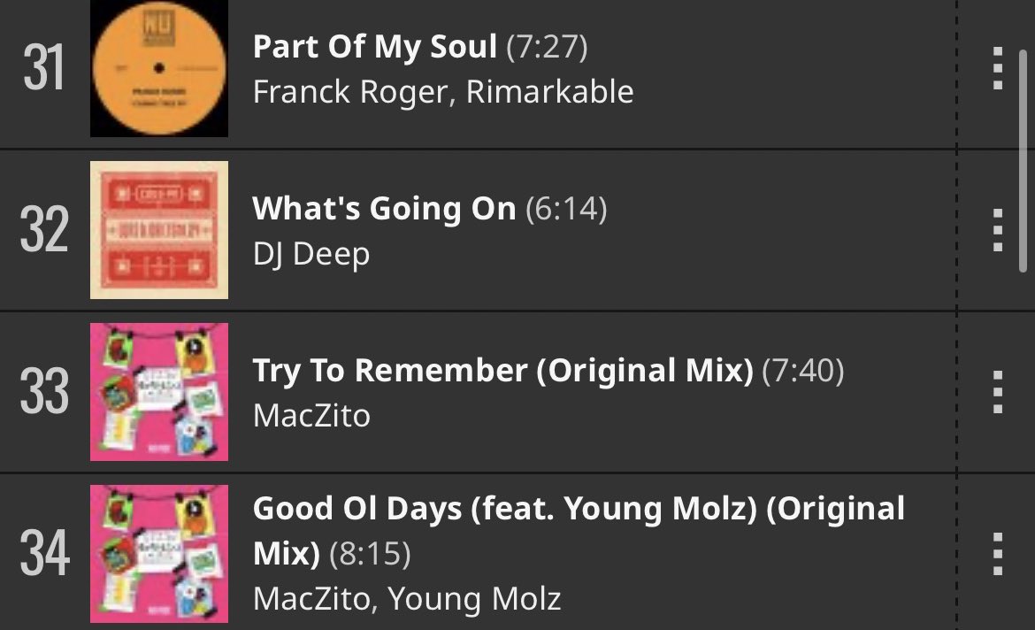 We love to see this 

@MacZito_SA 

Back to back on Traxsource 💥