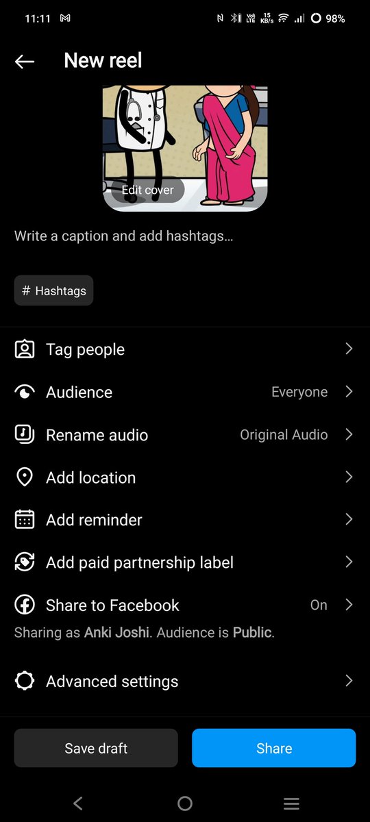 Ent_AndDownload's tweet photo. Hi @instagram  Team, I have facing 'Add topic' issue for so many month. Which is not showing on my Instagram Account @funnytonn when I post reel on it. Please help me to resolve it.

Thank you.
@InstagramComms @facebook #instagram #reel #Topic https://t.co/lrexqk9eWW