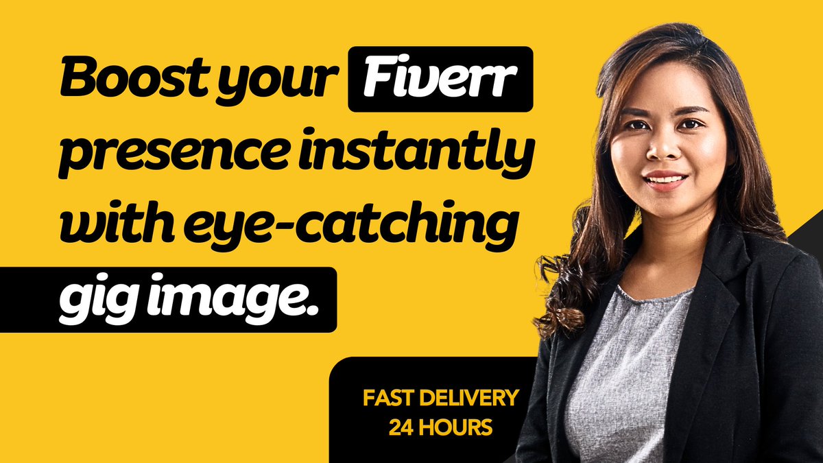 dzinerpradeep's tweet photo. Hi Friends,  Boost your Fiverr presence instantly with eye-catching gig images! Get professionally designed visuals within 24 hours: https://t.co/qt1hOPqWca 

#FiverrGig #Freelance #fiverr #gigimage #FACup #SerenaBortone #24hJK #الكلاسيكو #nrlbulldogsknights #MondayMood https://t.co/2n1DEBqhf0