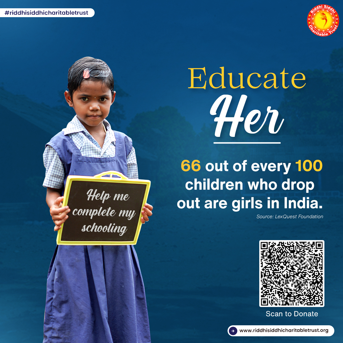 Poverty, child marriage, lack of resources... The barriers to girls' education are real and infinite. Help us break them down. Donate now! . . #poverty #humanity #education #rural #life #justice #donatenow #donatetoday #donationswelcome