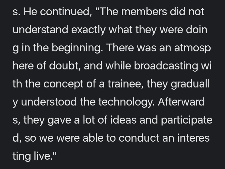 Even plave themselves doesn't know what they're doing when the first join the company. Imagine taking a risk in something you, yourself don't even have no idea about. Huge respect for these guys. I love them more 😭🥹