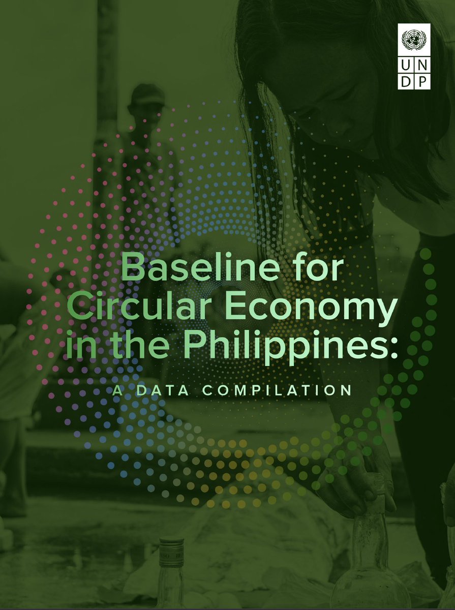 [OUT NOW] The Baseline for Circular Economy in the Philippines🇵🇭, produced through the #ACEProject of UNDP & @DENROfficial & financially supported by @AmbJPNinPH 🇯🇵, establishes key indicators for circular economy in the Philippines. READ 👉🏼 bit.ly/3xNEhFf