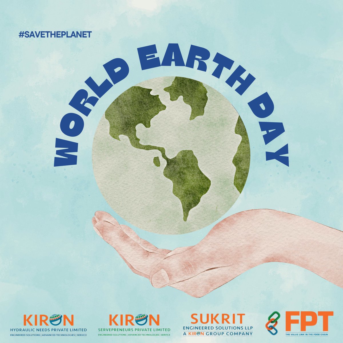 Happy Earth Day! At Kiron Food Processing Technologies, we understand the connection between healthy food and a healthy planet. Lets work together for a more sustainable future. 

Visit us at: fptindia.com 

#EarthDay #FoodSustainability #ClimateAction #Sustainability
