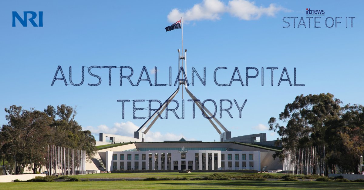 ACT <a href="/iTnews_au/">iTnews</a> State of IT Report sponsored by NRI, reveals a #government focus on sustainable ICT delivery whilst enhancing its cyber security &amp; data analytics services. Like all states, ACT is also defining its AI approach around best practice &amp; policy. 
bit.ly/3xTzwtw