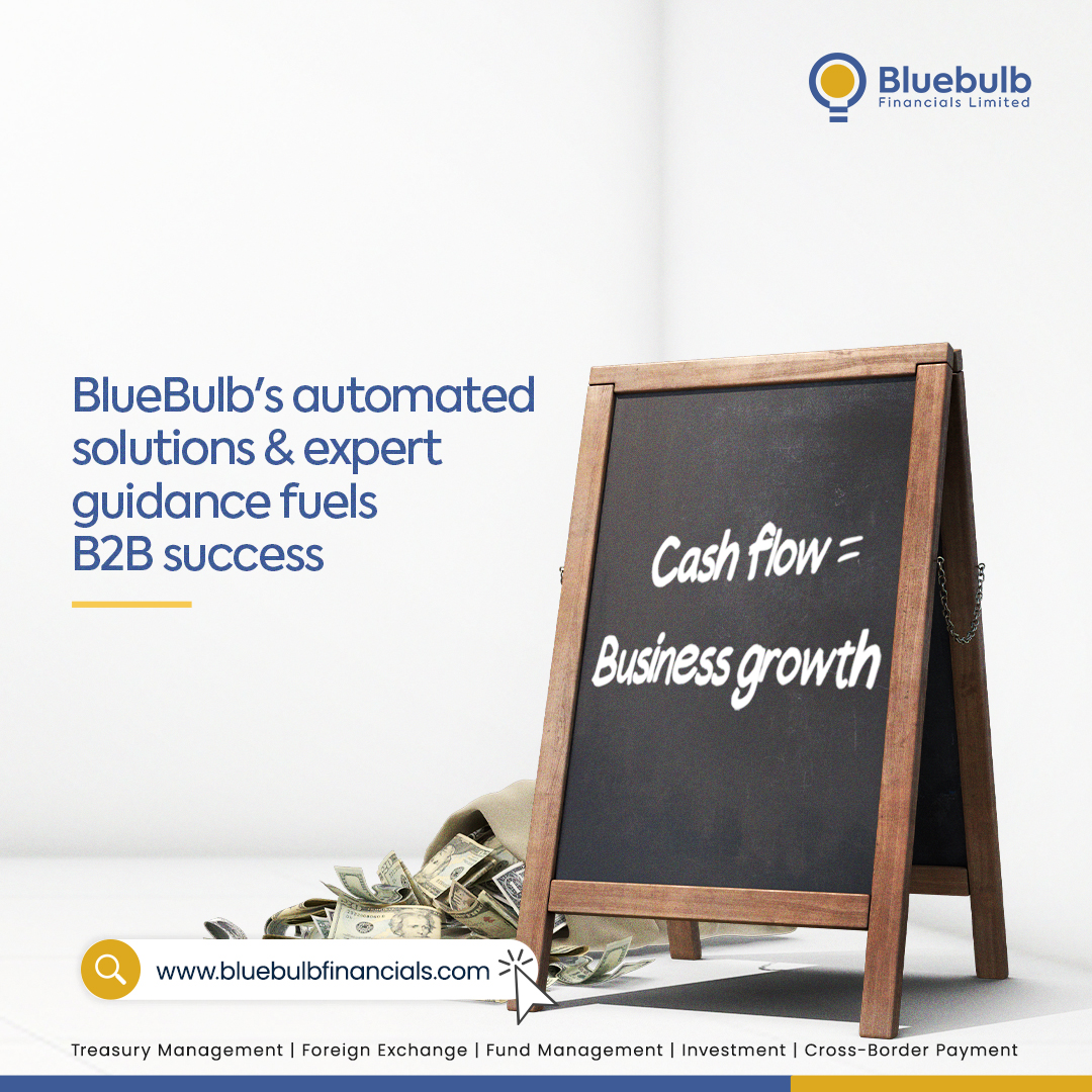 Optimize your cash flow for unstoppable business growth with BlueBulb's Treasury Management solutions. Let us pave the way to your B2B success!

Schedule a free consultation with BlueBulb today, call us on *insert number*!

#Bluebulbfinancials #TreasuryManagement