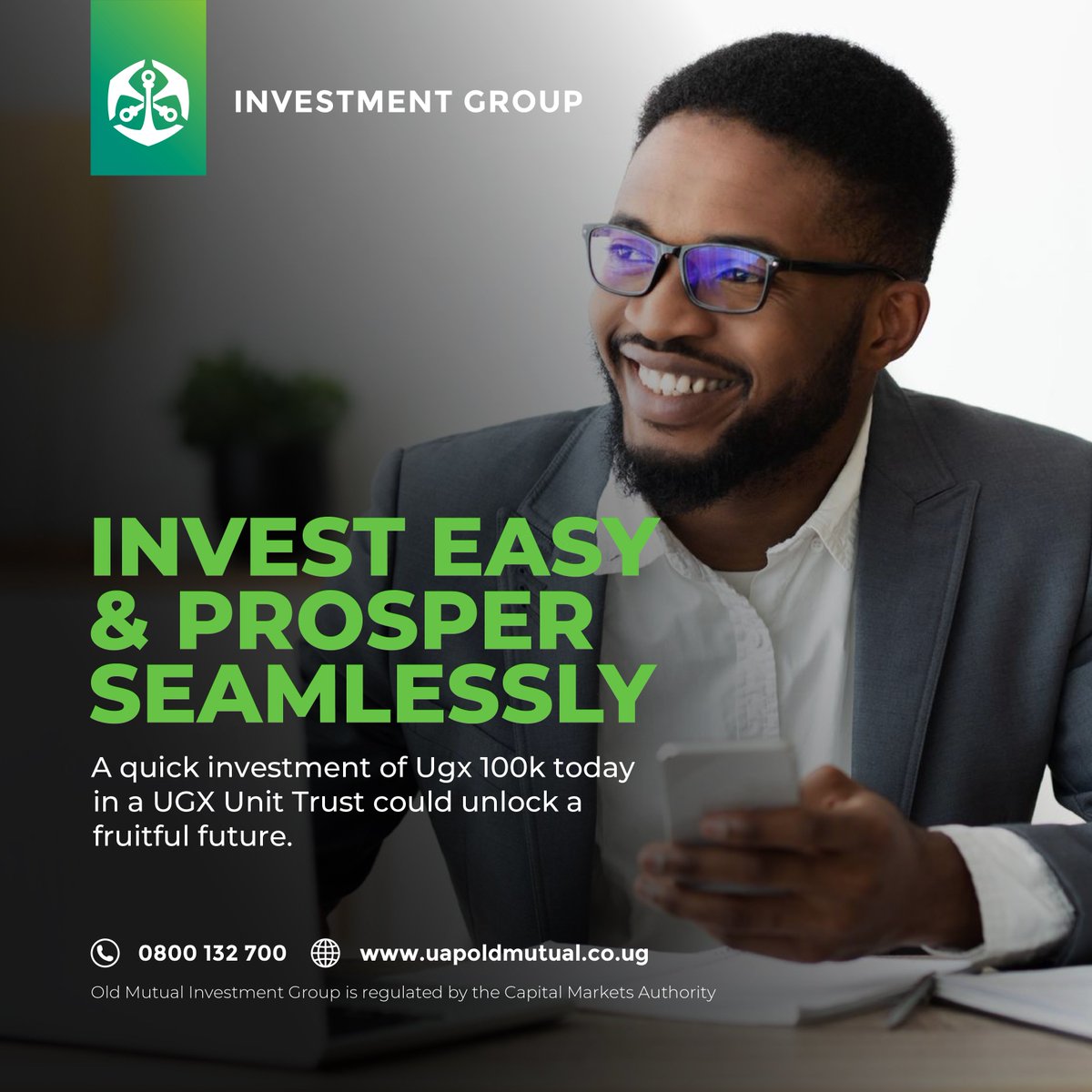 Unlock the power of your money with UGX Unit Trusts! Invest with as little as 100,000 UGX and enjoy tax-efficient wealth growth. Sign up now and start earning daily returns .Click uapoldmutual.co.ug/personal/save-…, for more information. #TutambuleFfena