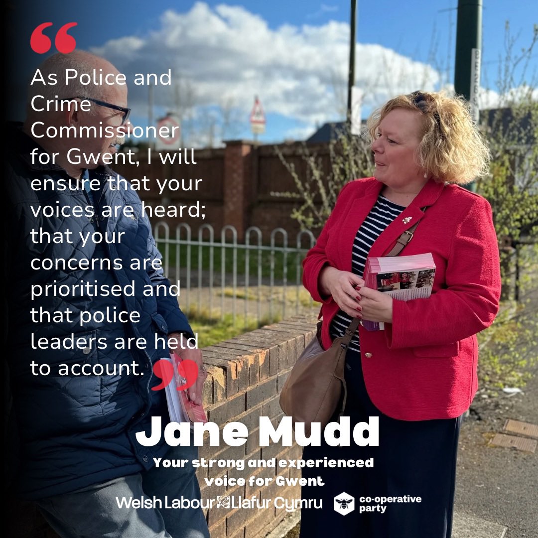 As your Police and Crime Commissioner, I will always ensure your voice is heard. Vote Labour on May 2nd for safer streets and stronger communities🌹