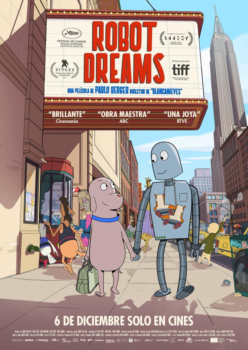 Esta película es una delicia y como psicólogo y psicoterapeuta es estupenda para abordar en la juventud la amistad, duelos, el amor. #psicología #psicoterapia #RobotDreams #igualdad #Oscars2024 #resiliencia #amistad #duelo #amor