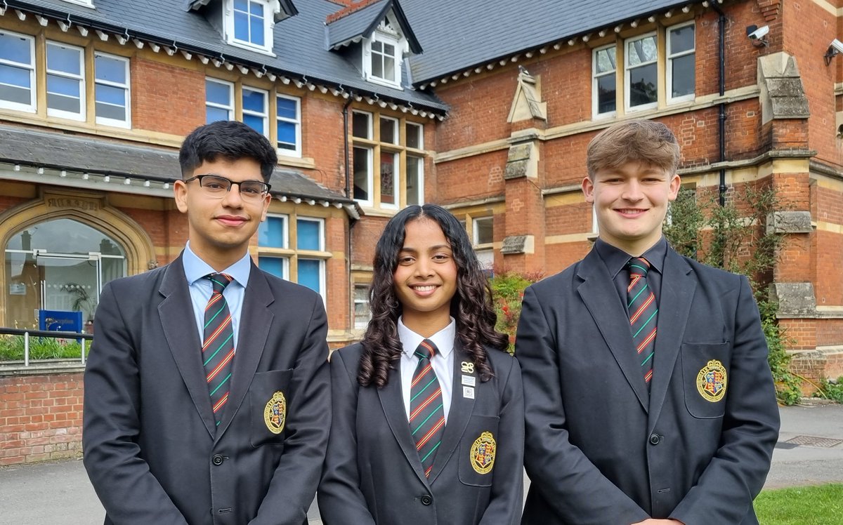 We're delighted to introduce our new School Captains - Raghav, Adya & Ben. Congratulations to you all! A huge thank you too to our outgoing captains, Victoria, Rishabh & Jamie, and their prefect team, for all your hard work over the past year.