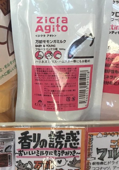 Zicra Agito モモンガミルク 300g 1個 Amazon | ジクラ (Zicra) 万能