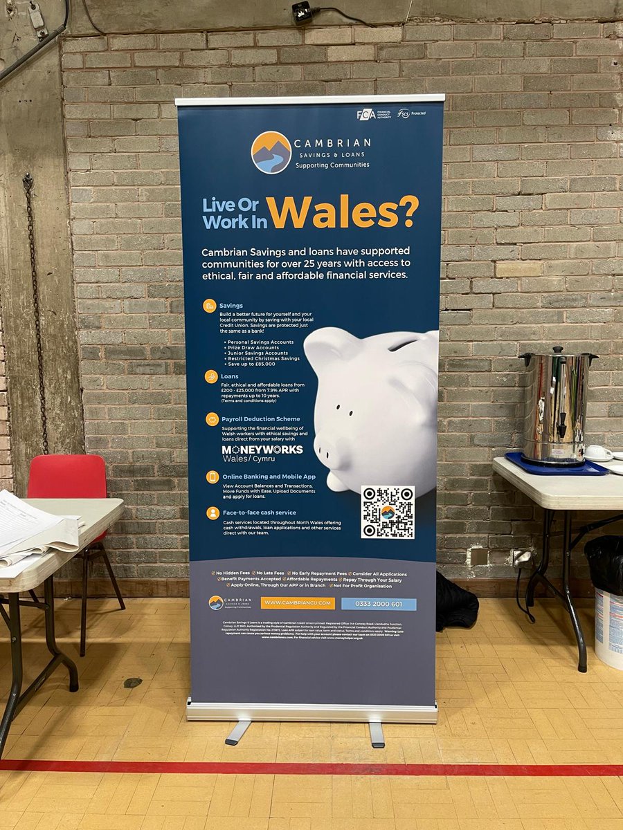 On Friday we attended Plas Maddoc Leisure Centre's Public Consultation Event, alongside Cambrian Credit Union and Stop Lone Sharks Wales. Plas Maddoc are one of our valued Community Food Members who provide support alongside a luncheon club for local residents💚