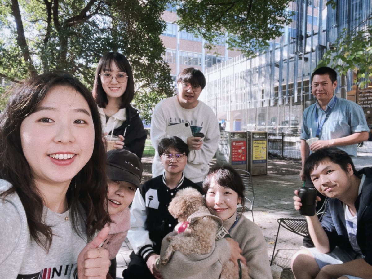 We came together to celebrate another achievement by one of our group members! Sujeong Byun has been awarded the 2024 Kenneth Myers Memorial Scholarship, making her the sole recipient of FEIT. We are incredibly proud and happy for you! <a href="/UniMelb/">University of Melbourne</a> <a href="/FEITUniMelb/">Faculty of Engineering and Information Technology</a>
