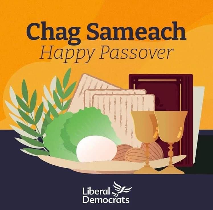Happy Passover to the Jewish community in Ealing, London and beyond!