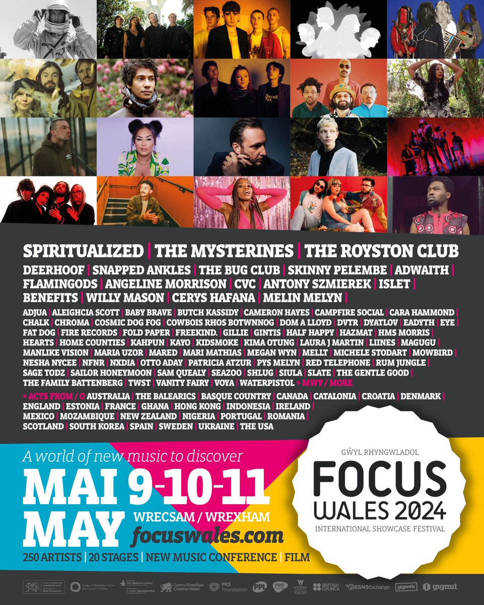 All roads lead to @FocusWales ✨️ 

Wrexham North Wales 🏴󠁧󠁢󠁷󠁬󠁳󠁿 

There's only three weeks to go until we return to Wrexham 👊

Friday 10th May 📅  

Hope Street Church ⛪️ 5.15 PM 

focuswales.com/tickets/

#focuswales2024 #focuswales