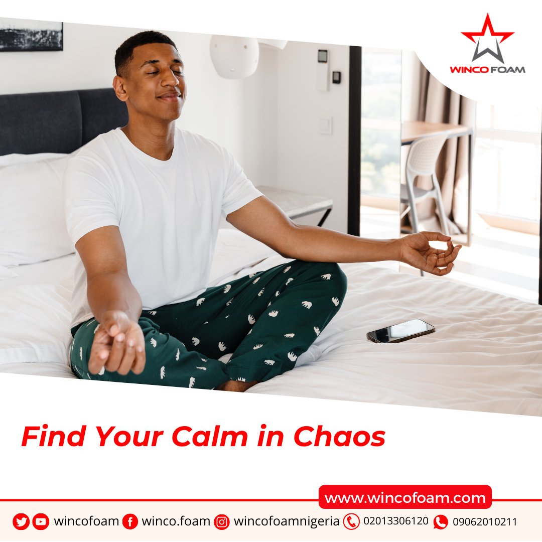 As we embark on another week, take time to center yourself and focus on what truly matters. With a clear mind and a peaceful heart, you can navigate any challenge that comes your way.

wincofoam.com

#wincofoam #ShopWincoFoam #BuyMattressOnline #mondaymotivation