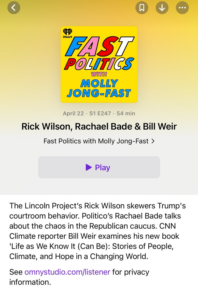 In this episode of @FastPoliticsPod we have @TheRickWilson & @rachaelmbade & @BillWeirCNN podcasts.apple.com/us/podcast/fas…