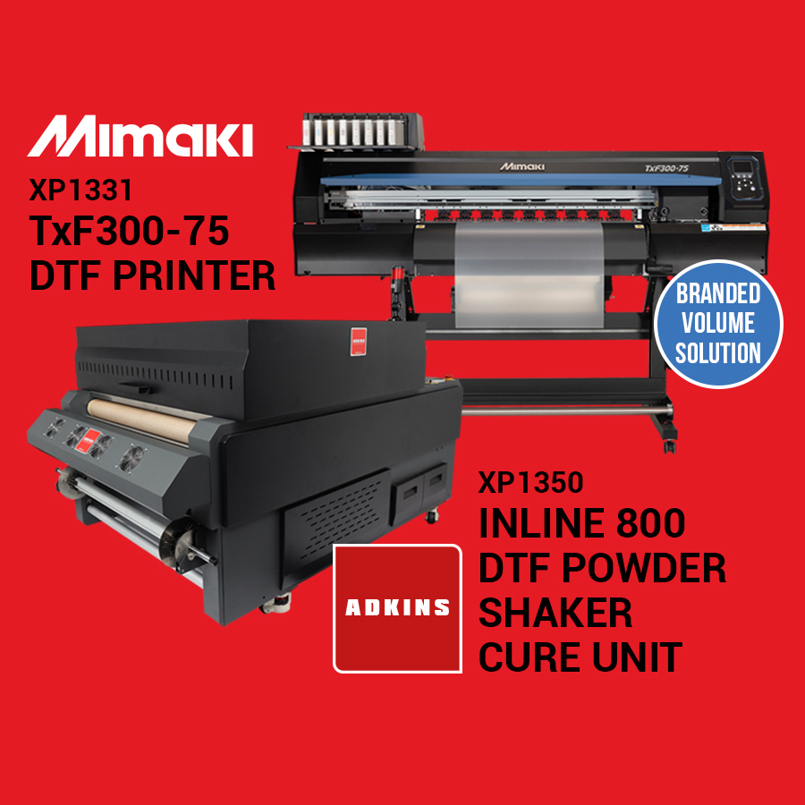 From the space saving Roland BY-20 to the powerhouse Mimaki TxF300-75 & Adkins Inline 800, we've got your DTF needs sorted. ow.ly/op1f50Rj8YI
#dtfprinting #hardware #productionlevelprinting #garmentdecoration #print #printing #roland #mimaki #adkins #printer #printers