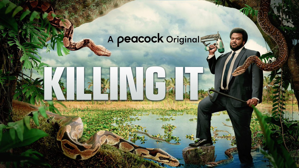 La serie #KillingIt, protagonizada por Craig Robinson, ya tiene fecha de estreno en España: el 11 de mayo en @MovistarPlus

Tiene dos temporadas, ya emitidas en EEUU