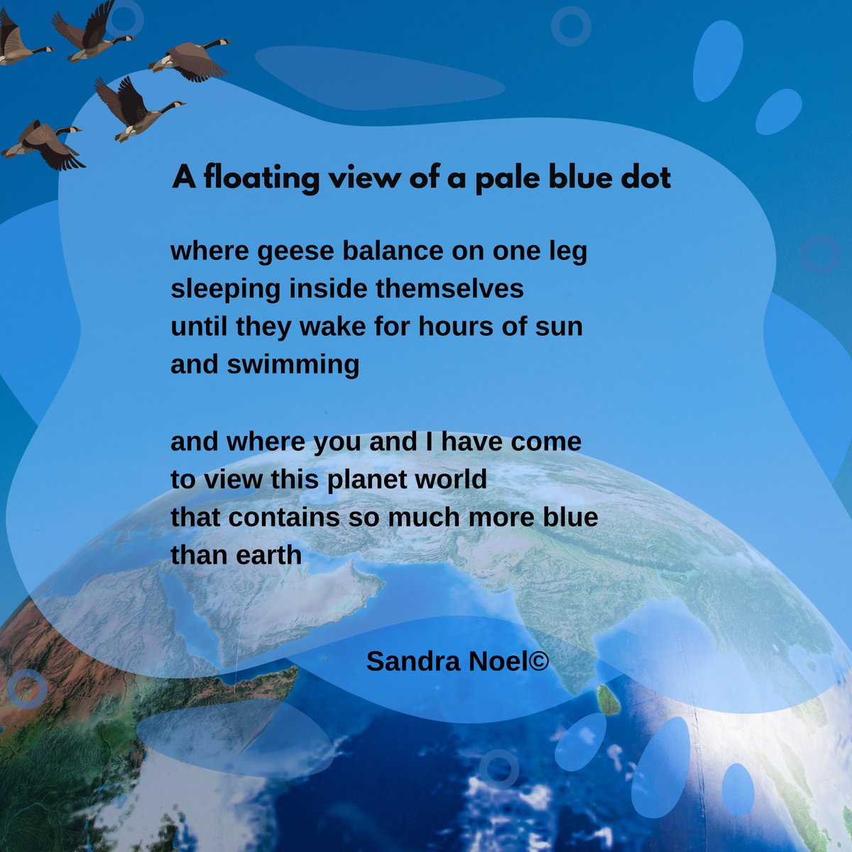 InkSweatTears's tweet photo. Today we have Winifred Mok, Sandra Noel, Γzge Lena and Alannah Taylor for Earth Day.
Read more of these incredible poets and their powerful poems via the link below or click the link in our bio:
https://t.co/JOtmQlMSHf
#Poem #FeaturedWork #Prose #Preview #poetry #OnlineZine https://t.co/FKyeeHQegn