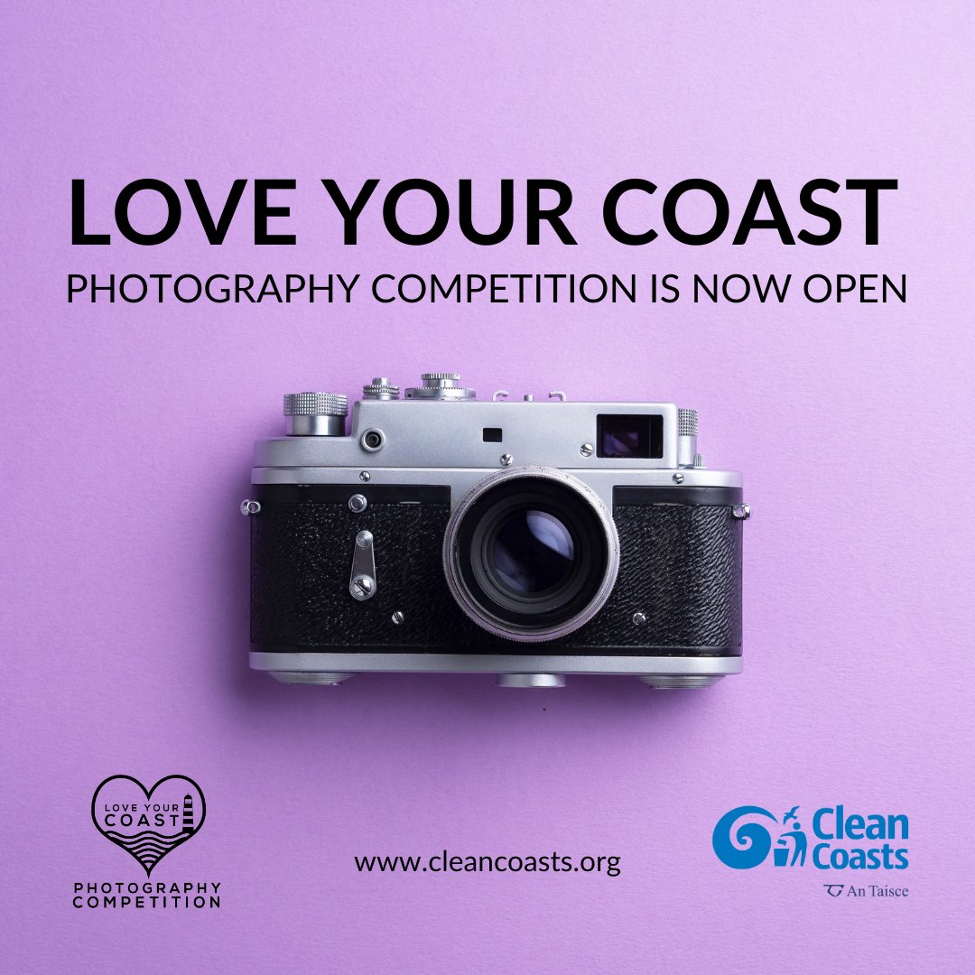 🌍To mark #EarthDay #CleanCoasts wants to celebrate the beauty of the Irish coast. 🌊 The #LoveYourCoast Photography Competition is now open! Get your camera ready: we have a prize fund of €5,000 across five categories: cleancoasts.org/our-initiative…