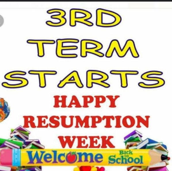 LPryteachers's tweet photo. I wish you all a very happy new week and welcome back to school from the vacation.  I sincerely thank God Almighty for His guidance and protection from the beginning to the end of last term and also thank God for his faithfulness in watching over us and keeping us alive. https://t.co/0sEMfpThkA