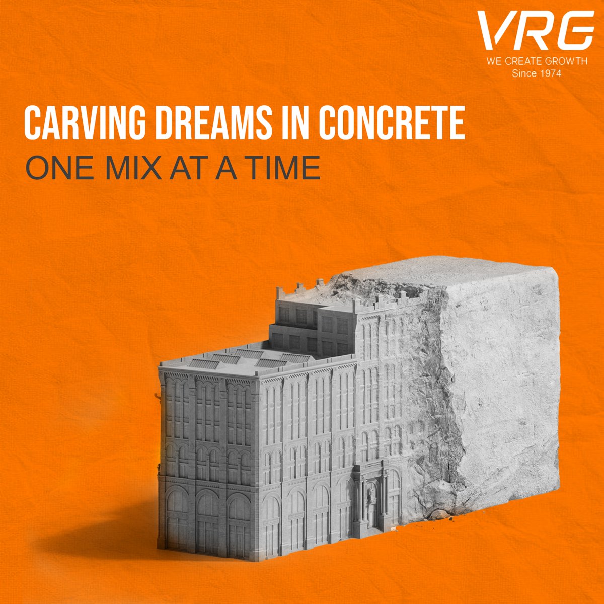 Our dedication through craftsmanship shines through each pour, as we thoroughly shape your visions into reality with the originality of every single mix. Trust us to bring your dreams into existence.

#Rasappanandco #vrggroup #vrgconcrete #karur #buildingmaterial #building