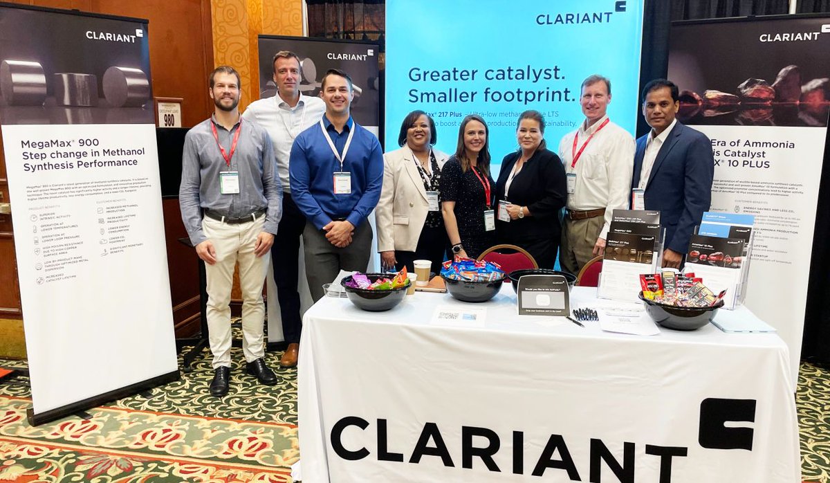 We had an insightful time connecting with industry leaders & customers at the 2024 #CRUNitrogen USA Conference. Over the three days in Tulsa, our #Clariant team led and participated in workshops and presentations focused on driving efficiency, productivity, and #sustainability.…