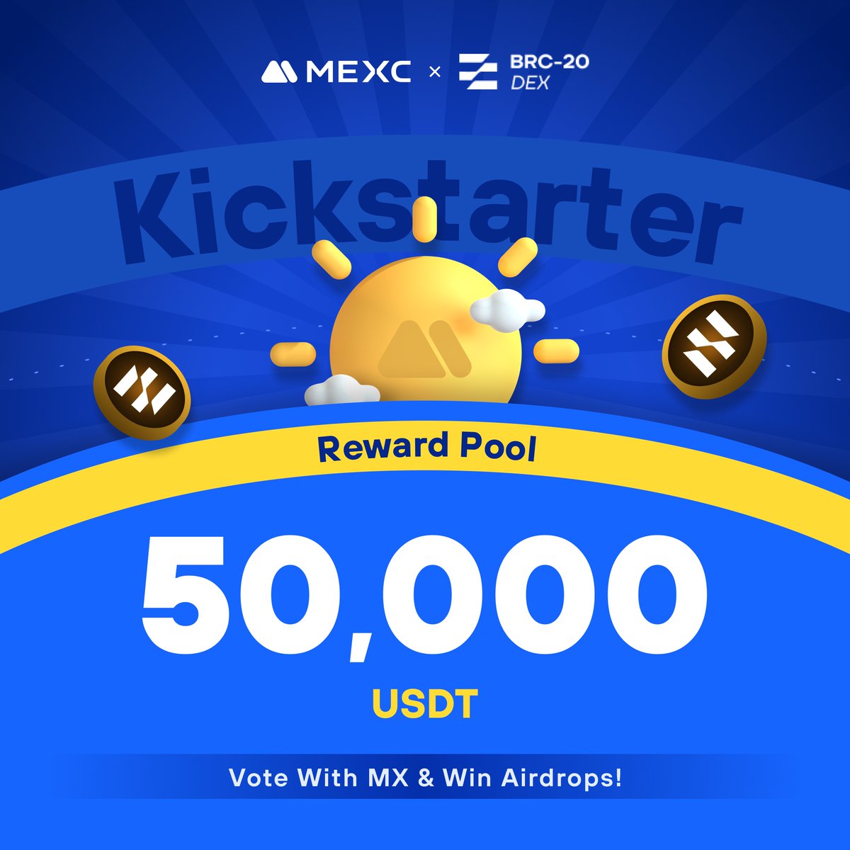 .@Brc_20dex, a project that leads the way on the BRC20 network, simplifying and improving DeFi trading, is coming to #MEXCKickstarter 🚀 🗳Vote with $MX to share massive airdrops 📈 #BD20/USDT Trading: 2024-04-23 13:00 (UTC) Details: mexc.com/support/articl…