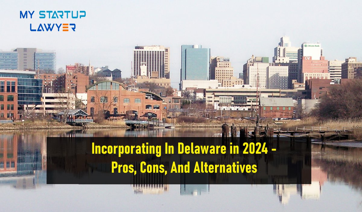 Incorporating In Delaware in 2024 – Pros, Cons, And Alternatives

Why does seemingly every startup, big or small, choose Delaware as its home base for incorporation? 

Read here: mystartuplawyer.com/blog/incorpora…

#Delaware #startupecosystem #startups #startupfounders #startupblog