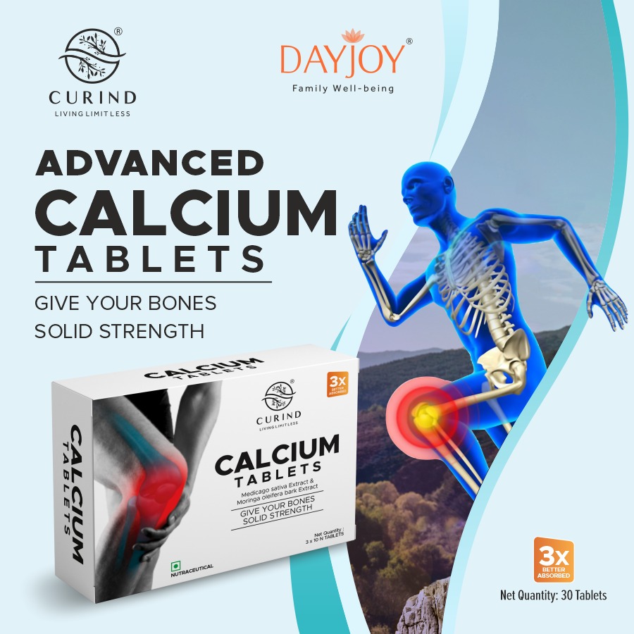 Unlock the secret to stronger bones with CURIND Advanced Calcium Tablets! 
Get your 30-day supply and feel the difference.

#StrongBones #HealthyLiving #CalciumBoost #CURINDWellness #DayjoyFamily #Nutraceuticals #BoneHealth #StayStrong #LiveLimitless #WellbeingWarrior