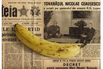 American friends, lemme tell you a story about how life was on the other side of the Iron Curtain. We had nothing to eat, literally, the shelves were empty, I had my first banana when I was 10. My father came home with 3 unriped bananas, once for each, my mom wrapped them in a