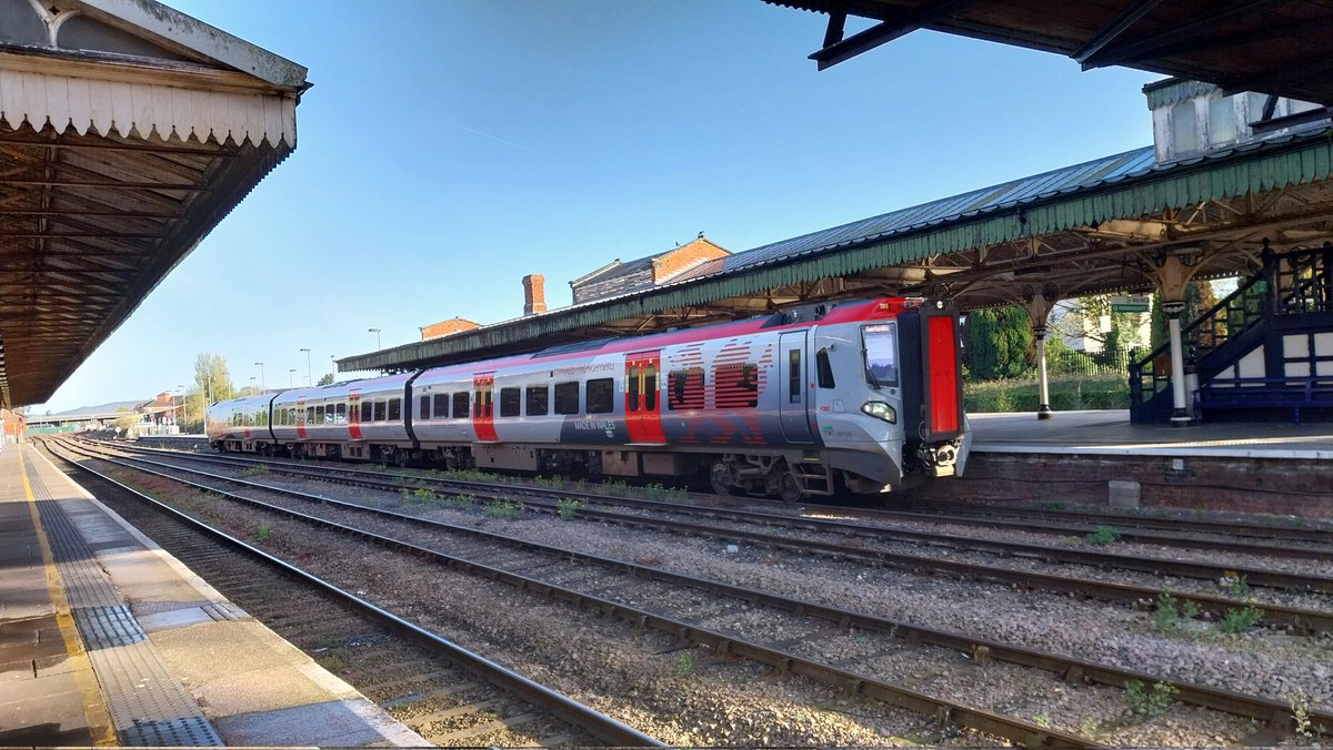 197120 'Made in Wales' at Hereford with a Carmarthen service 20/04/2024