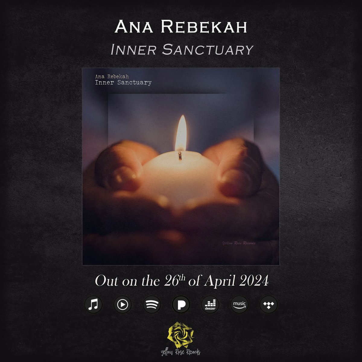 'Inner Sanctuary' is a solo piano single composed and performed by Ana Rebekah. The inner sanctuary is a holy place, where hope can be an anchor for the soul firm and secure. Pre-save it here: valleyview.ampsuite.com/releases/links…