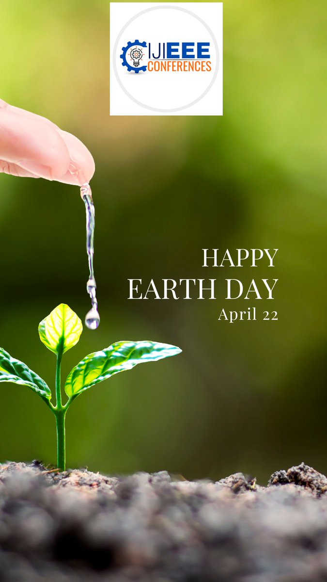 ijieee_follow's tweet image. Earth Day is an annual celebration that honors the achievements of the environmental movement and raises awareness of the need to protect Earth’s natural resources for future generations.
#ijieee #EarthDay