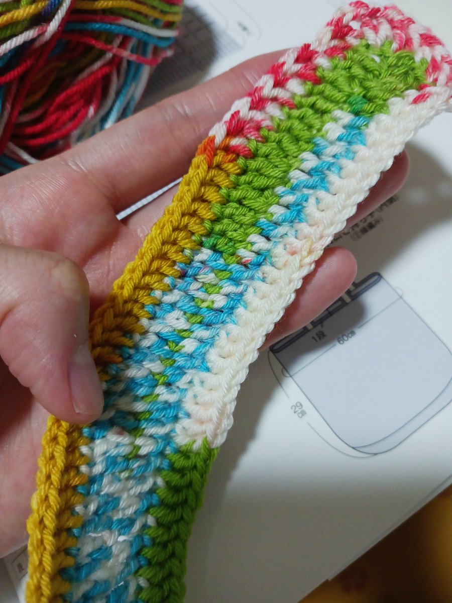 最近棒編み練習してたんだけど久しぶりにかぎ編み始めたら少しレベルが上がったかもしれん
勘違いかもしれん