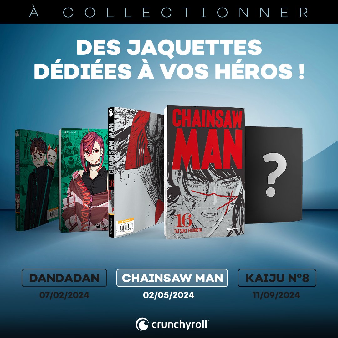 Chainsaw Man à l'honneur ! La seconde jaquette dédiée à vos héros arrive bientôt ! 👌