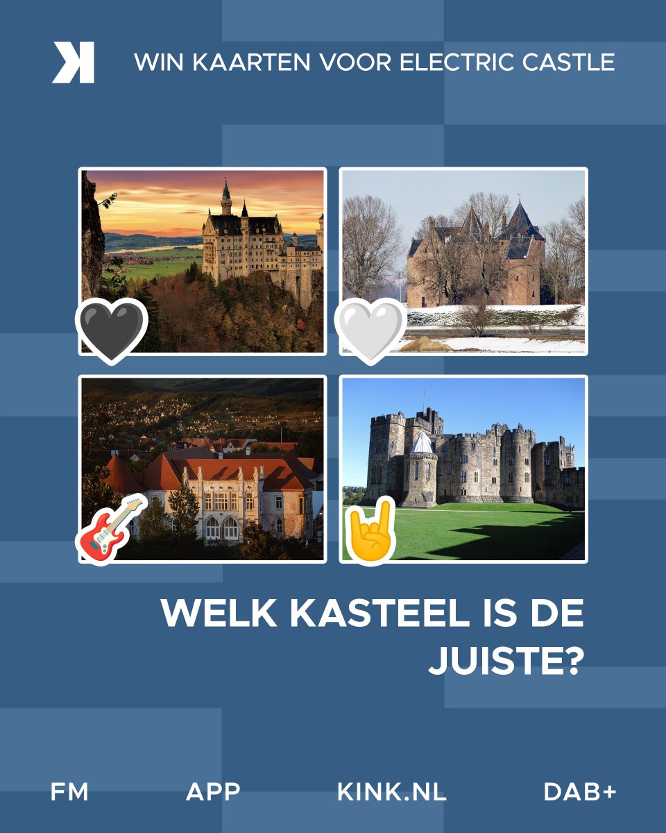 17 t/m 21 juli is de 10e editie van @electric_castle. Dit jaar staan @MassiveAttackUK, @qotsa, @bmthofficial en veel meer toffe artiesten op het festival in Roemenië. En dat allemaal onder de rook van een prachtig kasteel. Maar welk kasteel? kink.nl/nieuws/kink-st…