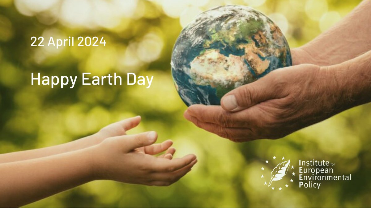 Today we celebrate #EarthDay 🌏🌍🌎 and reflect on everything nature provides us with 💚

Nature is our best insurance against floods, droughts, wildfires & heatwaves 💧

Read the benefits of #NatureRestoration 👇
ieep.eu/publications/b…

#RestoreNature