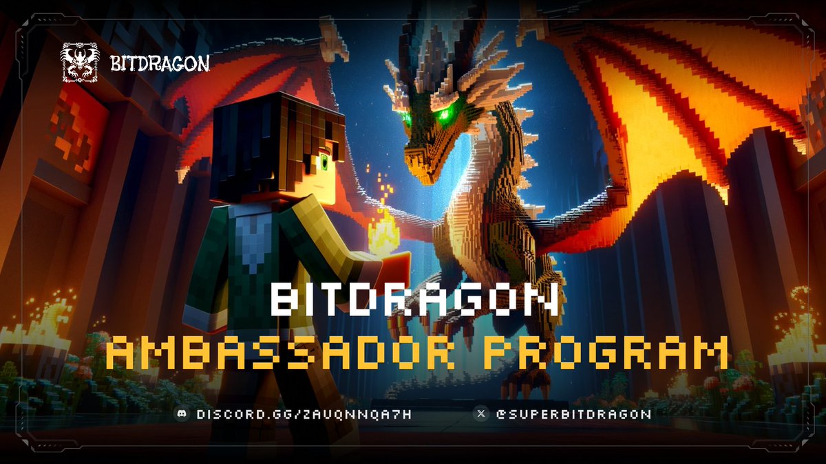 Step into the realm of Bitdragon as an Ambassador! 🐉 Are you: Passionate about #Web3 & #Crypto? A community builder extraordinaire? An influencer with a knack for engagement? A creative content or meme creator? 🚀 If so, then seize this opportunity! 👇 Apply now and let's…