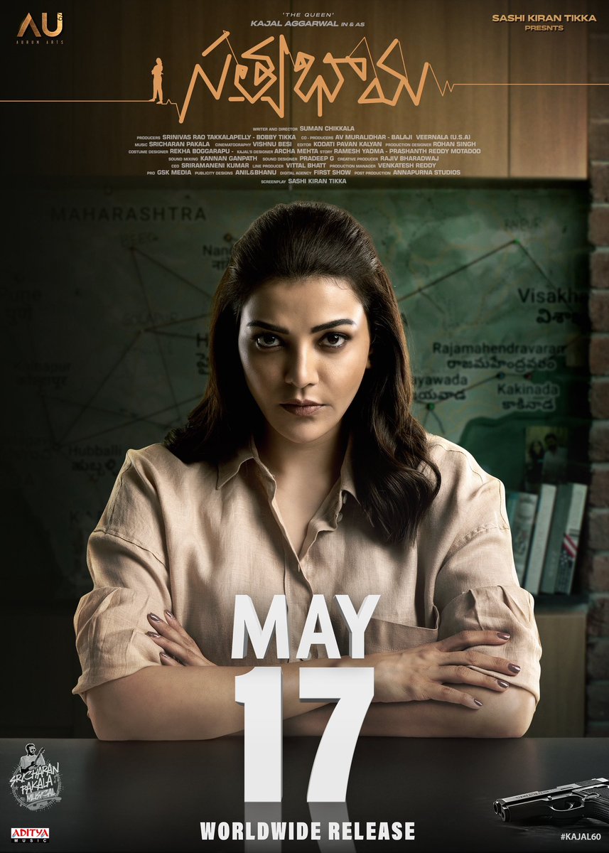 MR_jeevankumar's tweet photo. Queen is coming back to screens 👑

This MAY 17th🔥♥️

#KajalAggarwal #Satyabhama
@MsKajalAggarwal @AurumArtsOffl https://t.co/94CNrGRMkb