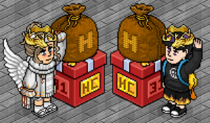 SORTEO
Ganadores: 3

Requisitos:
- Seguirme a mí (<a href="/PleikoH/">Pleiko 🌟✨</a>) y a @mxrta_12.
- 🔁 y ❤️.
- Etiquetar a un amigo.

Premios:
🥇 Caja HC + 20 créditos.
🥈 Caja HC.
🥉 20 créditos.

Finaliza el día 27 de abril a las 22:00 HPE.