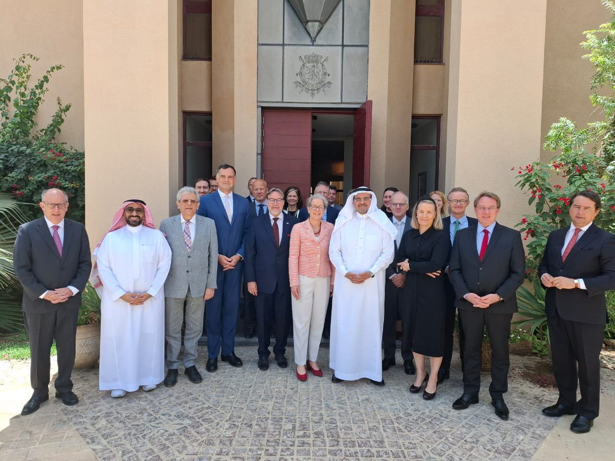 #KFUPM’s President met with a group of EU Head of Missions @EUintheGCC, they gathered to discuss how to build further educational collaborations and partnerships between the University and European academic institutions and guarantee the best opportunities for our students.