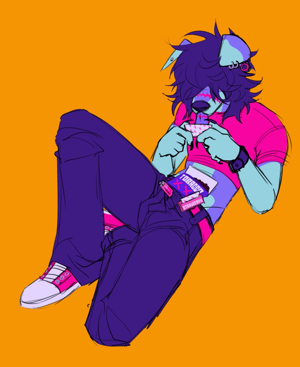 made a dogboy oc while i was sick #furry #furryartist #ArtistOnTwitter #furryart #oc