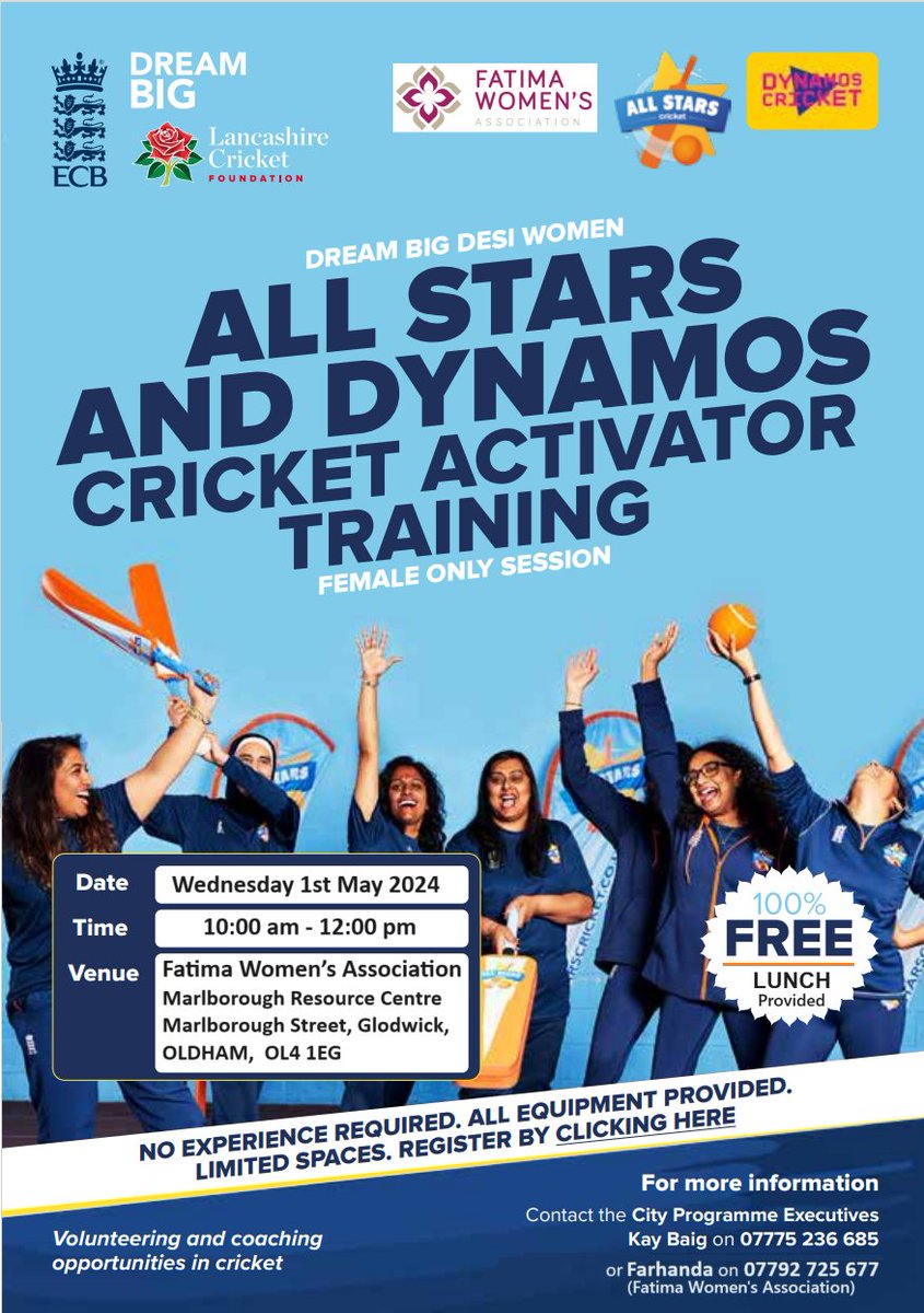 Learn how the game of cricket is played #learnnewskills #keepactive #womenonly #empowerment @WeActTogether @DynamosCricket @allstarscricket