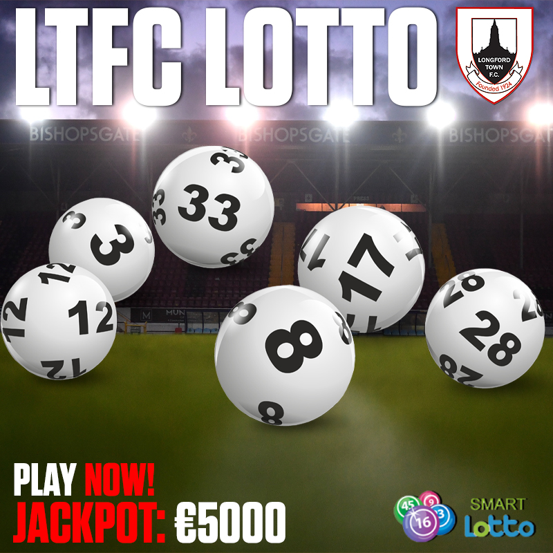 𝗟𝗧𝗙𝗖 𝗟𝗼𝘁𝘁𝗼! | 🔴⚫️ Tonight's jackpot is a whopping €𝟱𝟬𝟬𝟬! 😄 Play now for your chance to win! ltfc.ie/lotto/ #Town2023 | #LTFClotto | #SupportDeTown