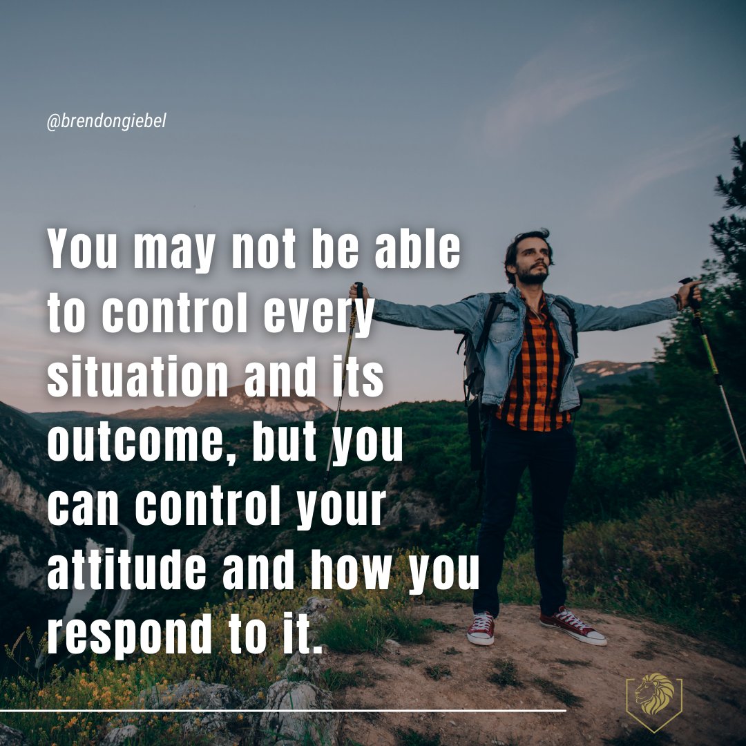 Remember, it's not about what happens to us but rather how we choose to navigate through it. Embrace resilience, choose positivity, and watch how even the toughest circumstances can be transformed into opportunities for growth and strength.

#MindsetMatters #ChooseYourAttitude
