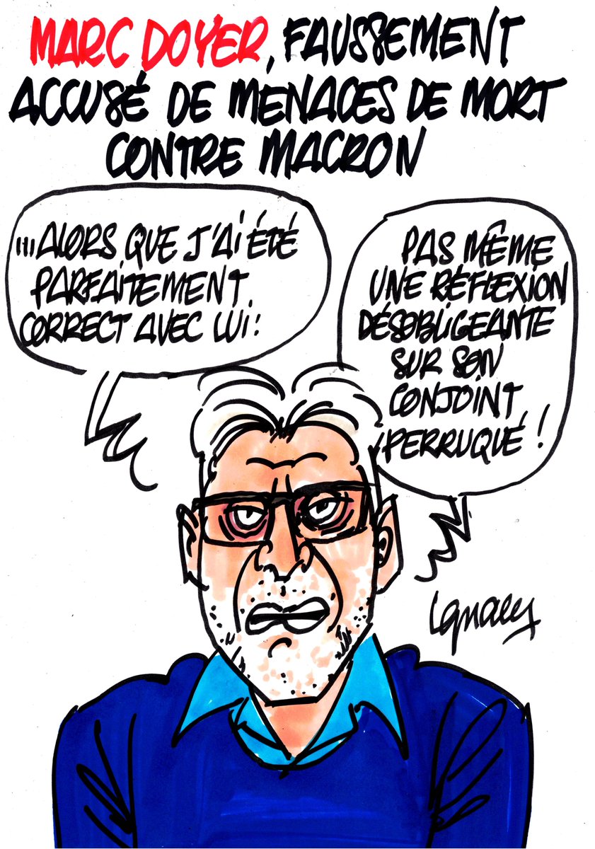 Ignace - Marc Doyer accusé de menaces de mort contre Macron

dessignace.com

#marcdoyer #macronlahonte